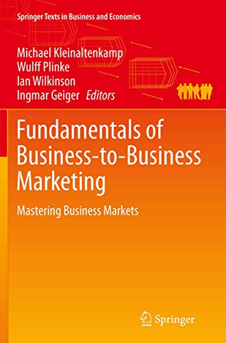 Fundamentals of Business-to-Business Marketing