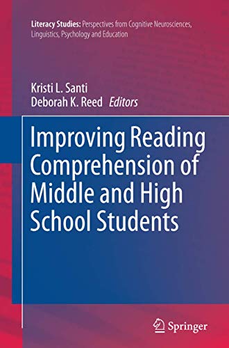 Improving Reading Comprehension of Middle and High School Students