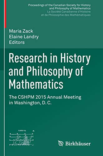 Research in History and Philosophy of Mathematics