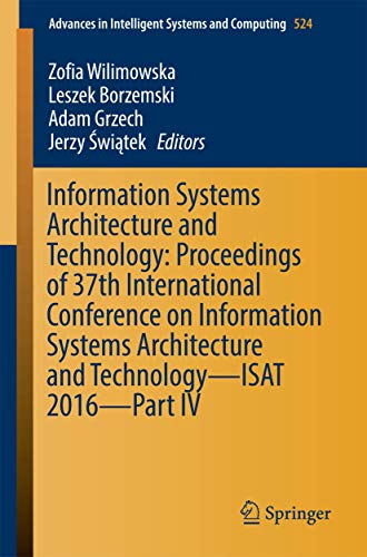 Information Systems Architecture and Technology