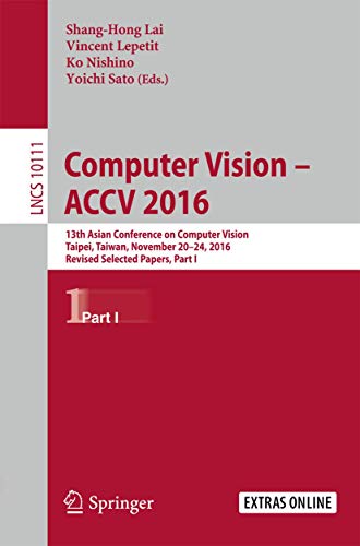 Computer Vision - ACCV 2016