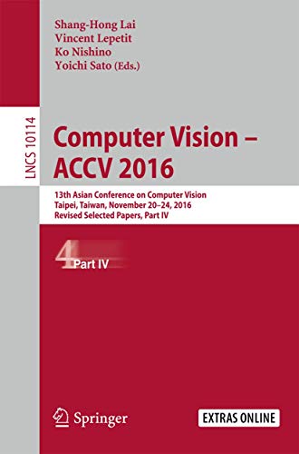 Computer Vision - ACCV 2016