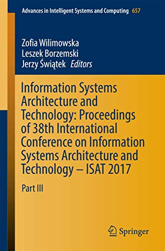 Information Systems Architecture and Technology