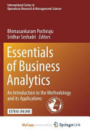 Essentials of Business Analytics