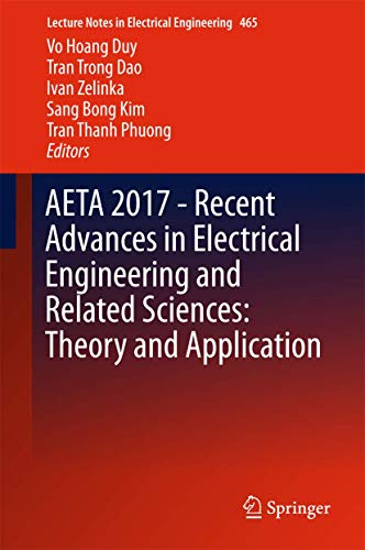 AETA 2017 - Recent Advances in Electrical Engineering and Related Sciences