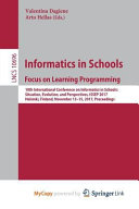 Informatics in Schools