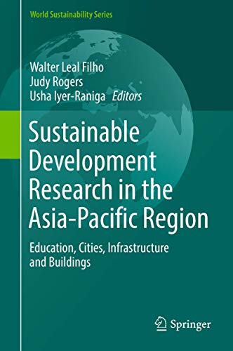 Sustainable Development Research in the Asia-Pacific Region