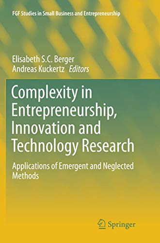 Complexity in Entrepreneurship, Innovation and Technology Research