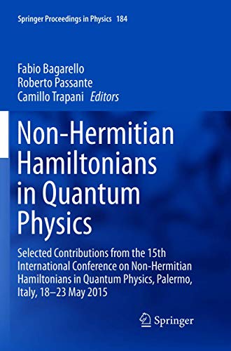 Non-Hermitian Hamiltonians in Quantum Physics