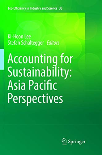 Accounting for Sustainability