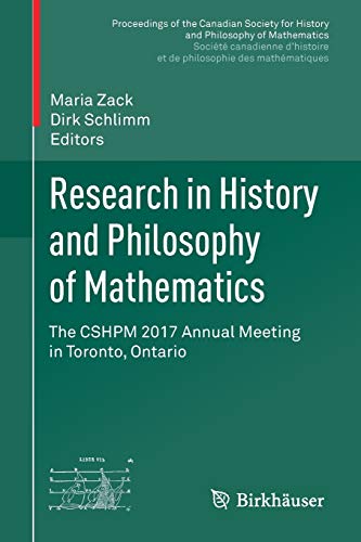 Research in History and Philosophy of Mathematics