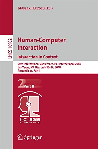 Human-Computer Interaction. Interaction in Context
