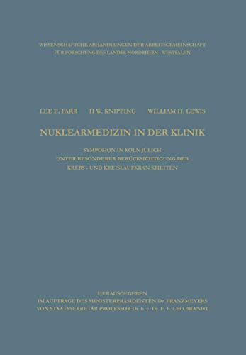 Clinical Aspects of Nuclear Medicine / Nuklearmedizin in Der Klinik