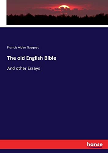 The old English Bible