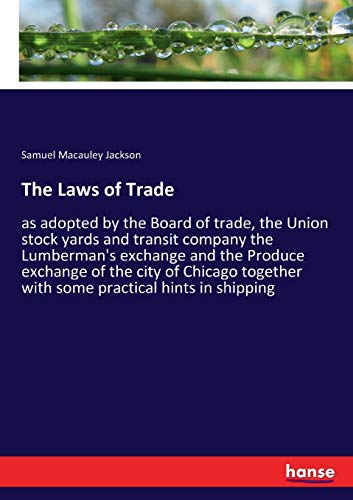 The Laws of Trade