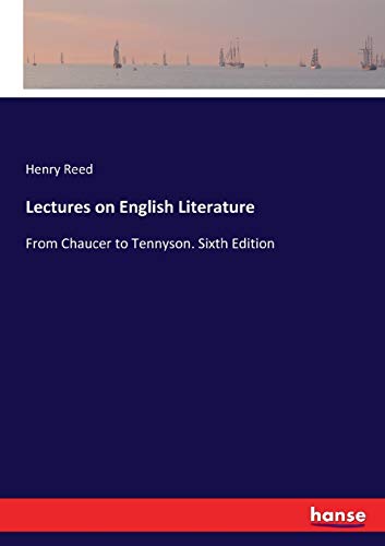Lectures on English Literature