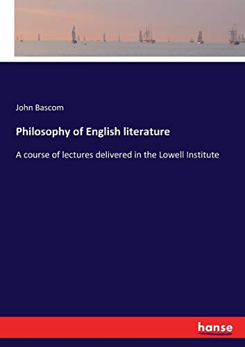 Philosophy of English literature