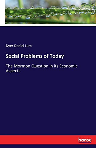 Social Problems of Today