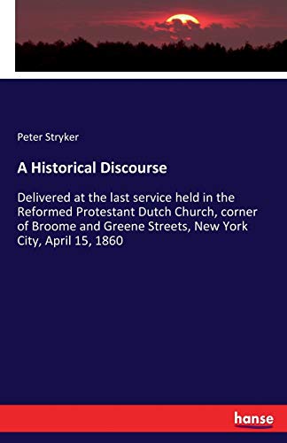 A Historical Discourse