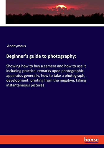 Beginner's guide to photography