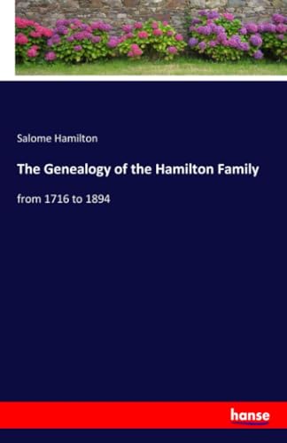 The Genealogy of the Hamilton Family