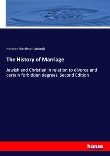 The History of Marriage