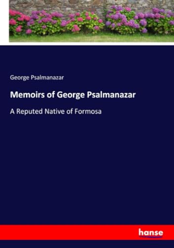 Memoirs of George Psalmanazar
