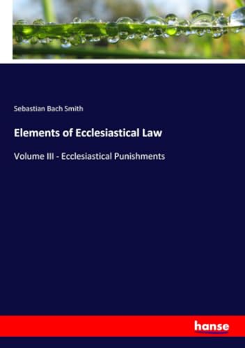 Elements of Ecclesiastical Law