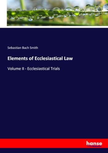 Elements of Ecclesiastical Law