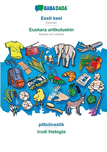 Eesti keel - Euskara artikuluekin, piltsõnastik