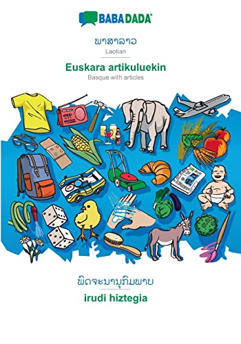Laotian (in lao script) - Euskara artikuluekin, visual dictionary