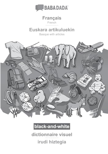 Français - Euskara artikuluekin, dictionnaire visuel, BW
