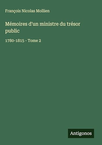 Mémoires d'un ministre du trésor public