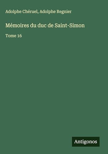 Mémoires du duc de Saint-Simon