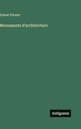 Monuments d'architecture