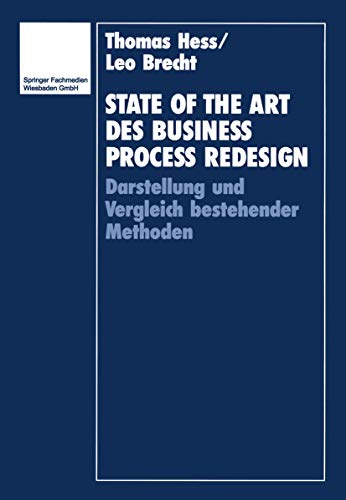 State of the Art Des Business Process Redesign