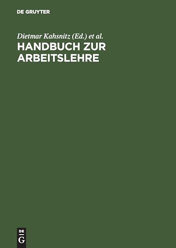 Handbuch Zur Arbeitslehre