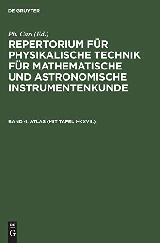 ATLAS (mit Tafel I-XXVII.)