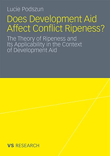 Does Development Aid Affect Conflict Ripeness?