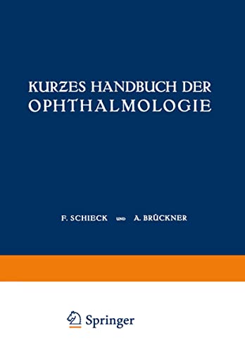 Kur Es Handbuch Der Ophthalmologie