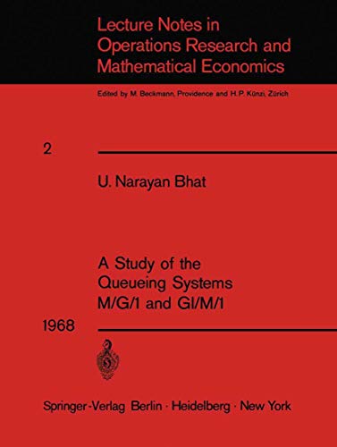 A Study of the Queueing Systems M/G/1 and GI/M/1