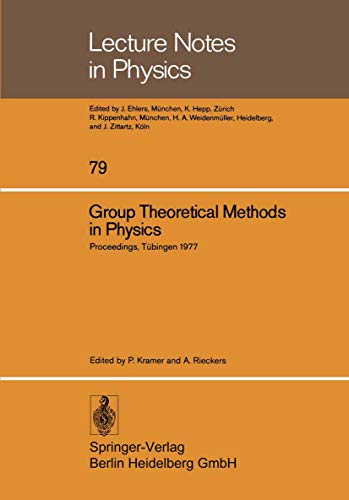 Group Theoretical Methods in Physics