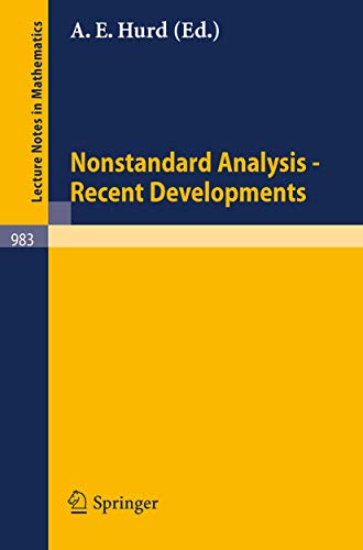 Nonstandard Analysis - Recent Developments