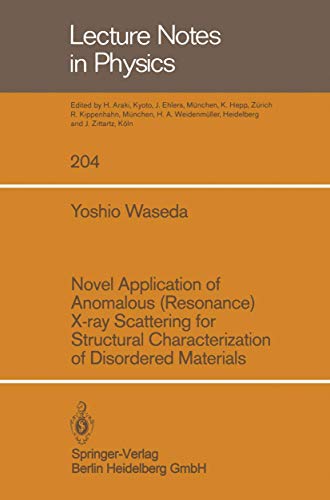 Novel Application of Anomalous (Resonance) X-ray Scattering for structural Characterization of Disordered Materials