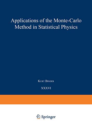 Applications of the Monte Carlo Method in Statistical Physics