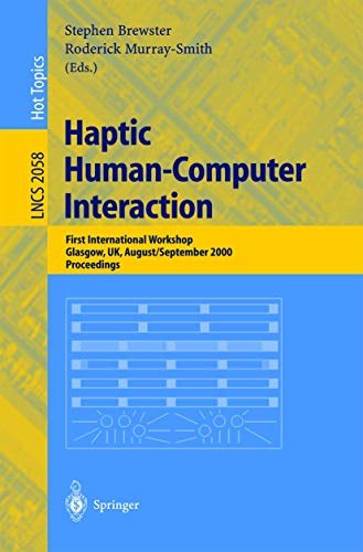 Haptic Human-Computer Interaction