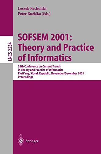 SOFSEM 2001