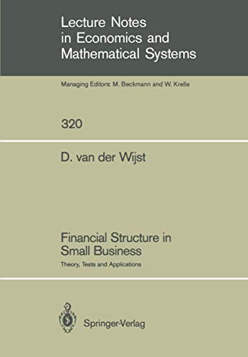 Financial Structure in Small Business
