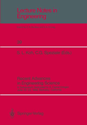 Recent Advances in Engineering Science