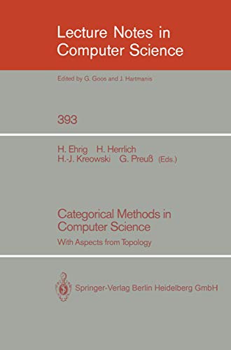 Categorical Methods in Computer Science